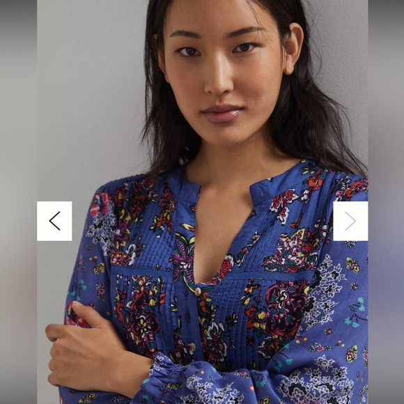 Anthropologie Diana Pintucked Dress Women’s XS Oversized Could also fit Small! - Picture 4 of 10